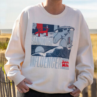 Sandwich Influencer Unisex Crewneck Sweatshirt