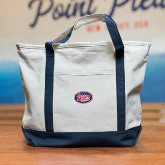 Cotton Canvas Tote Bag - Navy
