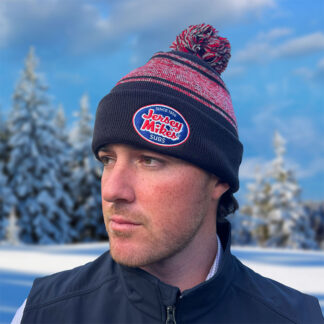 New Era Beanie -  Black/Scarlet